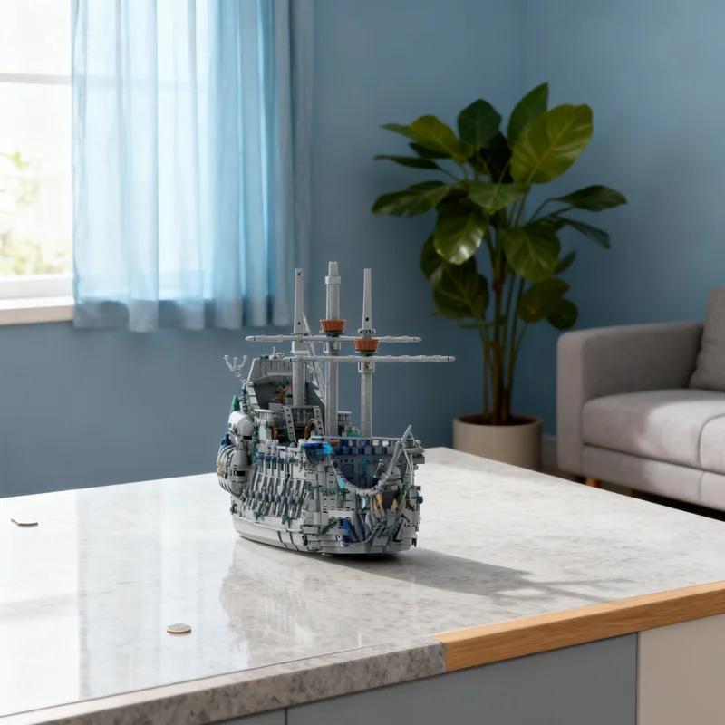 

Набор строительных блоков MOC TPS «Летающий голландец» (Пираты Дисней, Карибские острова), 5716 деталей, архитектурная модель, рождественский подарок, развивающая игрушка