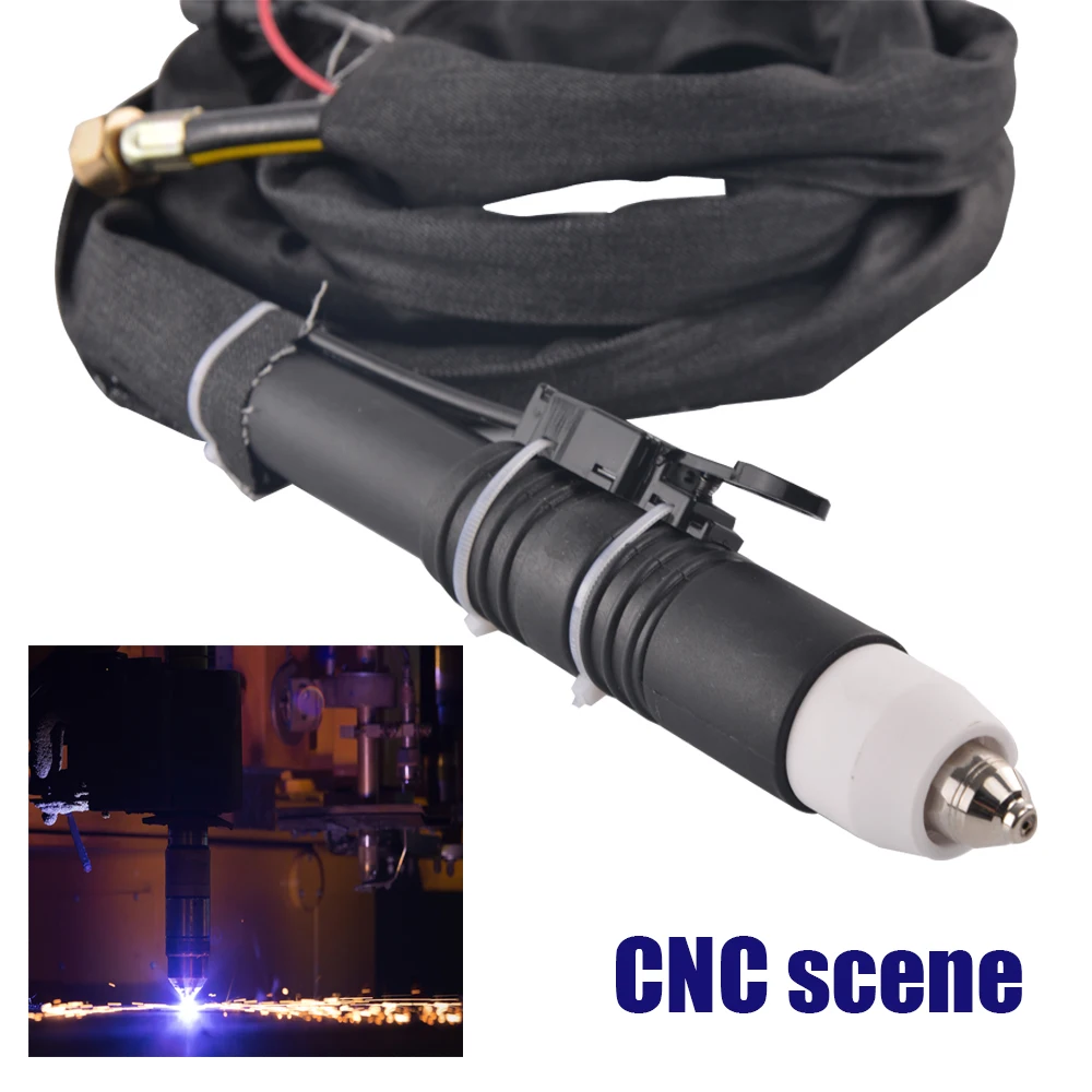 P80 Plasma Cutter Torch CNC Plasma Cutting 3/5/7M Cable Length Straight Torch Head For Pilot Arc CUT40P/50P/60P