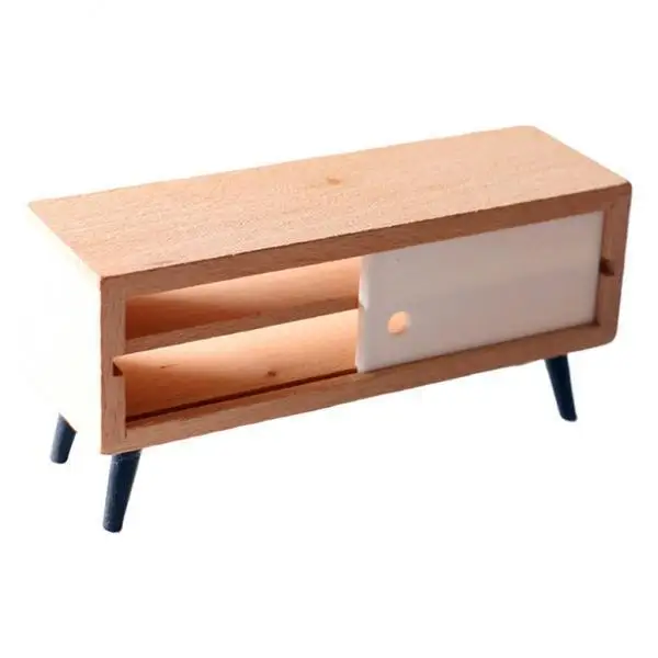 2x Beech And House of Modern Television/TV :6 1:1 Furniture Accessories