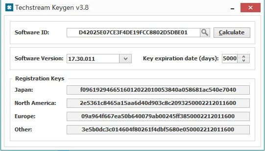 Mini Vci For Toyota TIS Techstream 17.30.011 Minivci FTDI For J2534 for Toyota Techstream ImmoReset PassCode Calculator