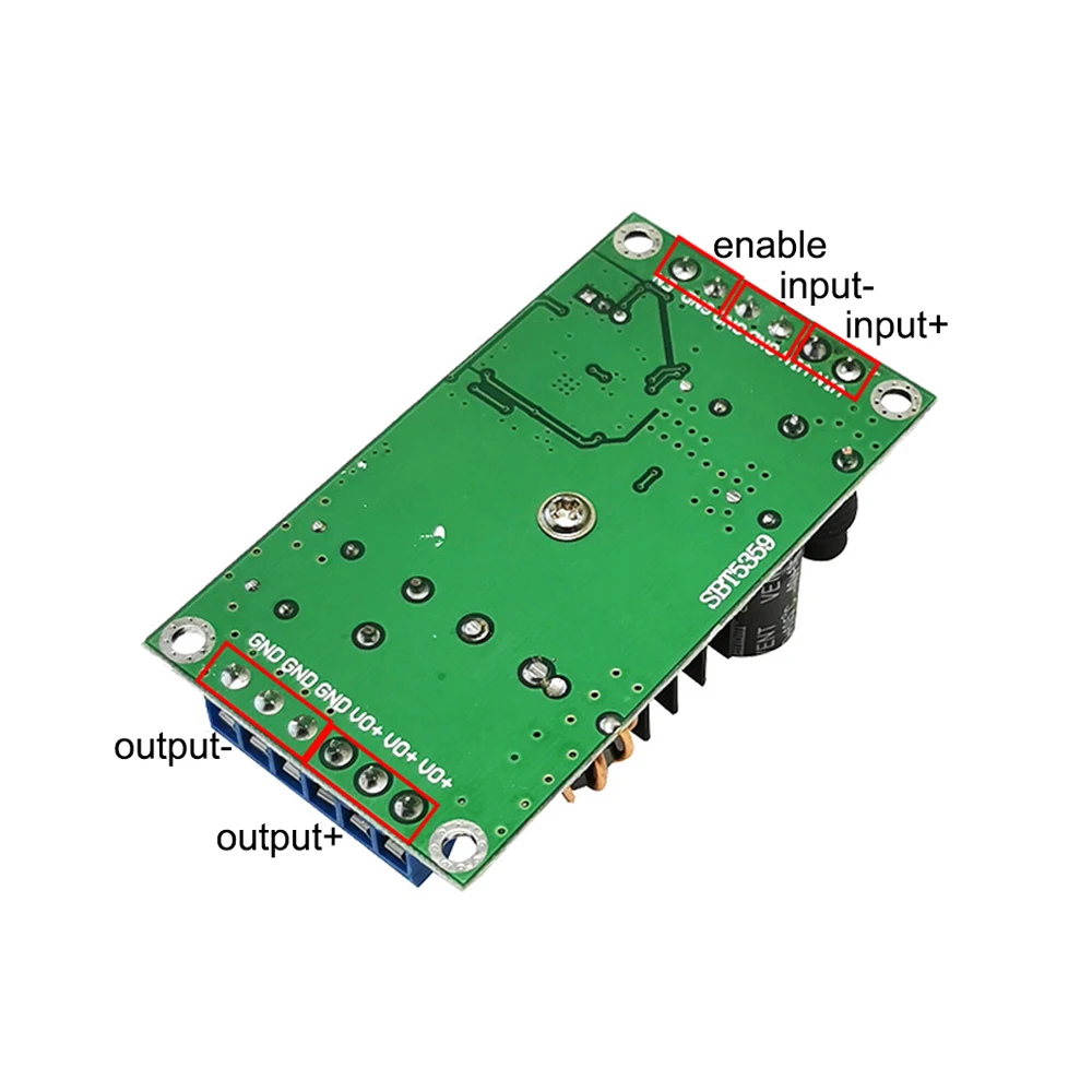 DC-DC Automatic Boost Buck Power Supply Module Car Computer Notebook Power Board 14A DC5-32V to DC2-24V Adjustable Power Board