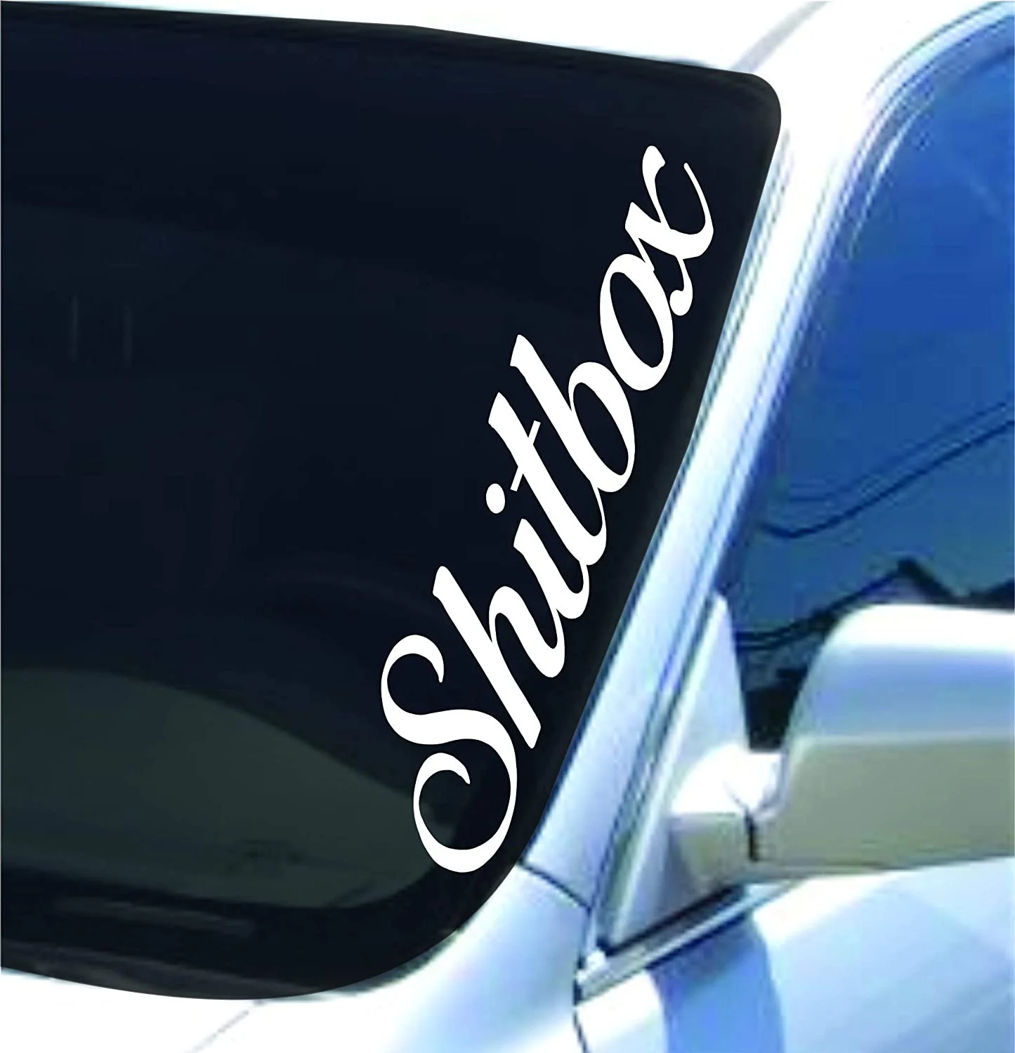 

For Large Shitbox Version Car Truck Window Windshield Lettering Decal Sticker Decals Stickers Drift Dub Lowered