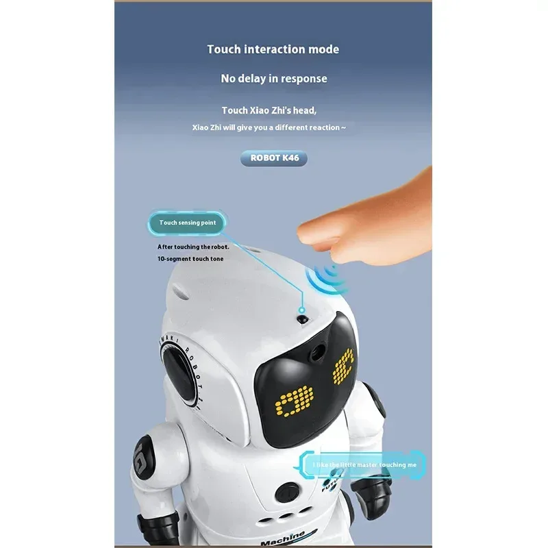 2026New Gesture-Controlled Programmable Robot Toy - Interactive Music Dance Robot for Christmas Birthday Gifts​​