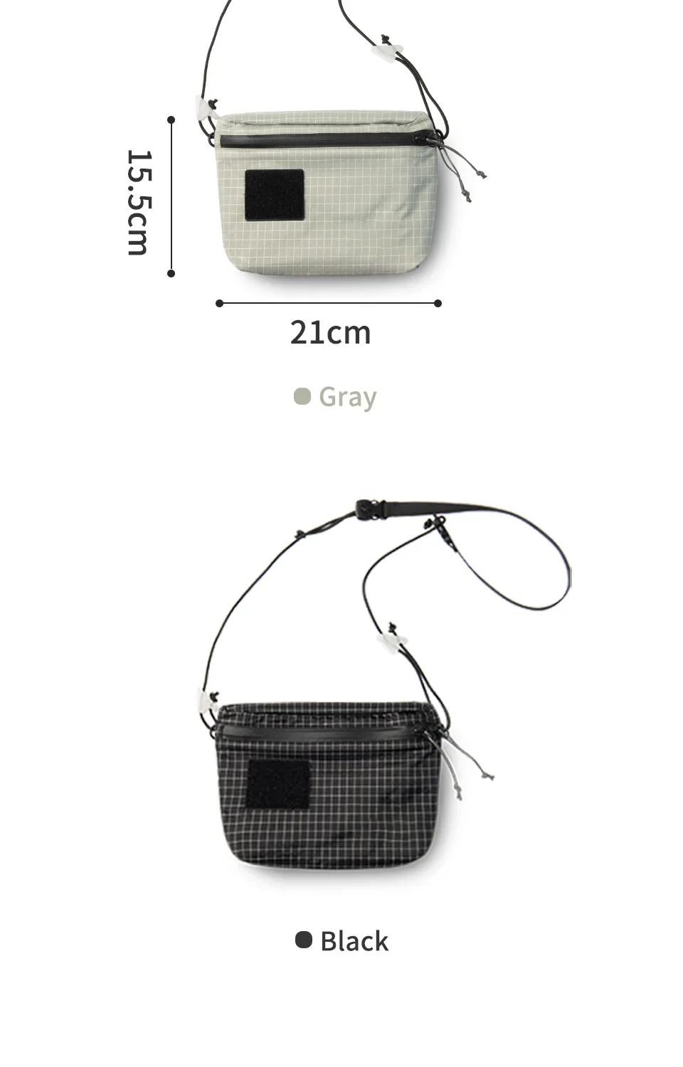 TINSOL 2026 Neue Mia 3L Umhängetasche Lässige Schultertasche Kleine Tasche für Wandern und Ausflüge Crossbody Kleine Tasche – Detail 6