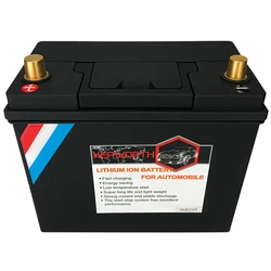CCA 680-720 for Engine Start-Stop Starter, LiFePO4 Car Battery, Electronic Batteries, 46B26L/R, 46B24L/R, 12V, 20Ah