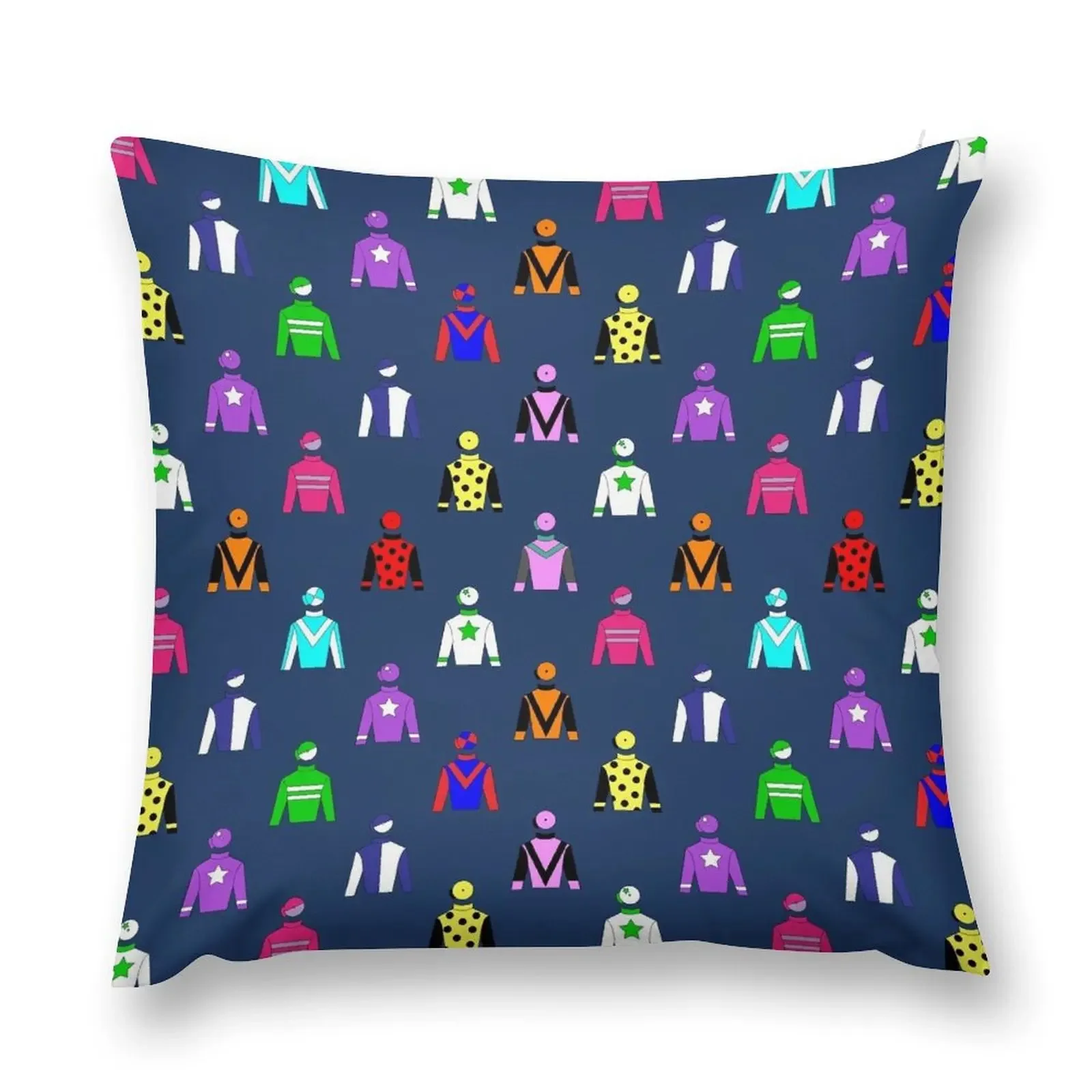 Horse Racing Jockey Silks Throw Pillow Couch Cushions Cushion Cover Pillowcase Cushion pillow