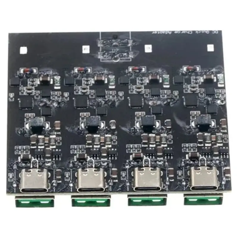 A53M-QC4.0 QC3.0 SCLS 4 Way USB Type-C Mobile Phone Quick Charge Adapter 6-35V Step-Down Boost Module SW3518