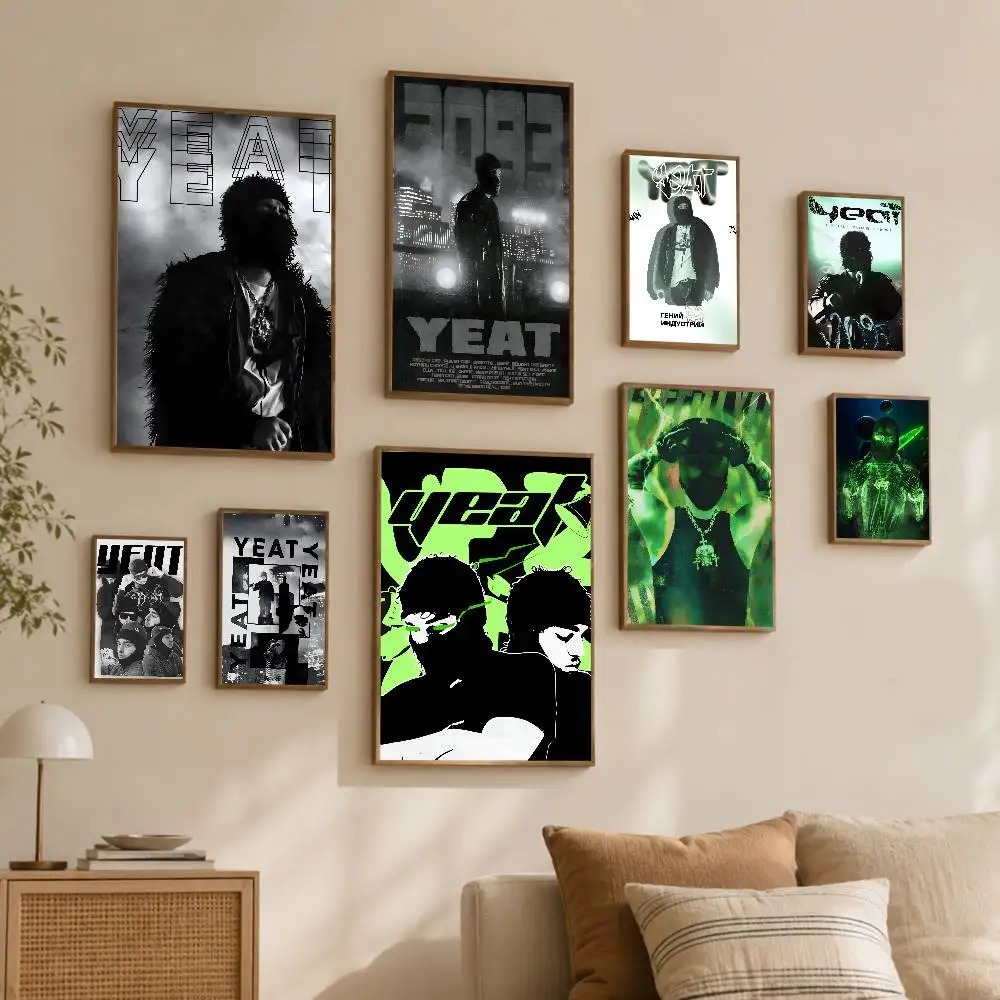 Rapper- Yeat Home Wall Decor Dorm Room Bedroom Living Room Decorative Flats Club Decoration Birthday Gift