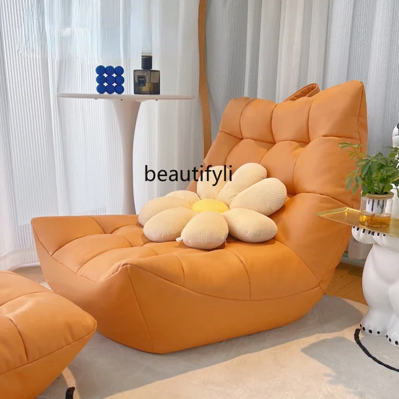 

LBX Sleeping Bedroom Apartment Small Sofa Single Balcony Recliner Tatami Caterpillar Couch