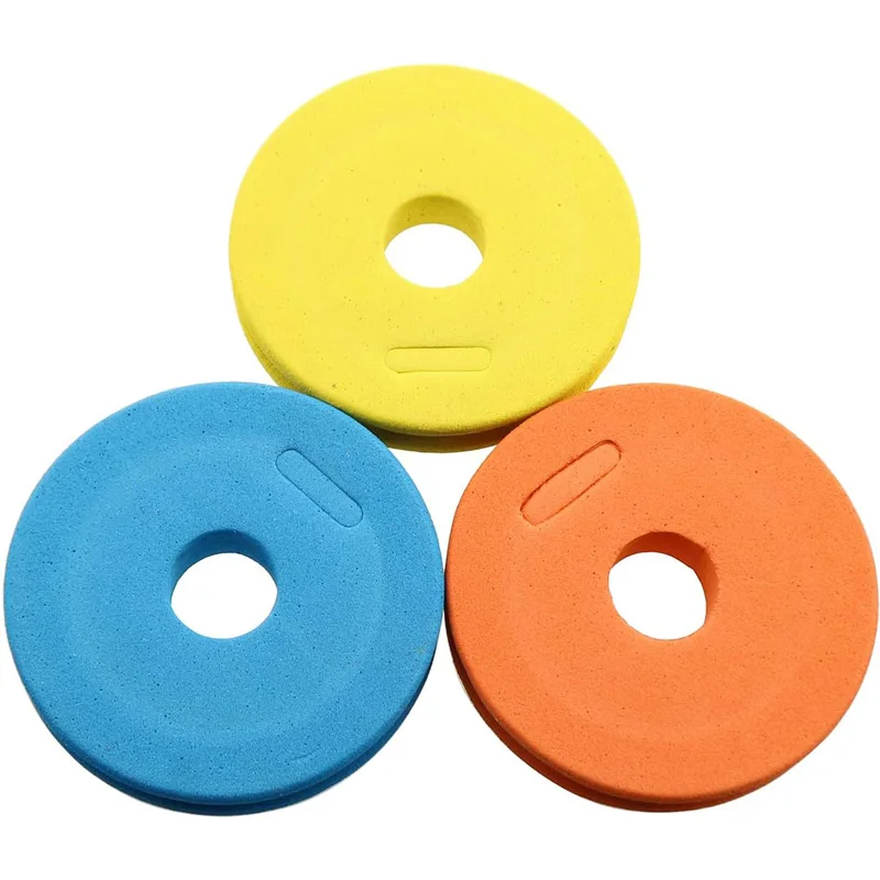 12/22PCS Angelschnur Lagerung Schaum Spulen 68mm/45mm + 50Pcs Pins Rund Angeln draht Wicklung Boards Fliegen Angeln Getriebe Zubehör – Detail 4