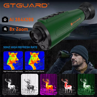 AI Super-resolution 384*288 Thermal Imaging Monocular Outdoor Short Range High-Sensitivity IR Night Vision Goggles Stock In US