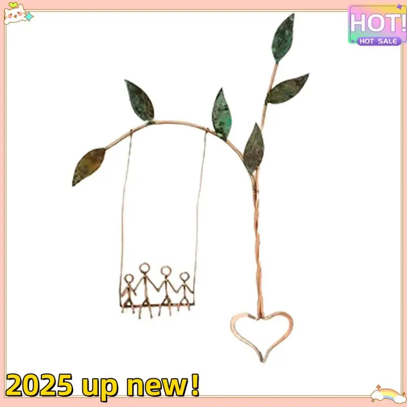 Swing Decorations Metal Wall Arts, Metal Wall Decor, Wall Decor Living Room, Exquisite Wall Sculptures Home Decor Easy To Use C