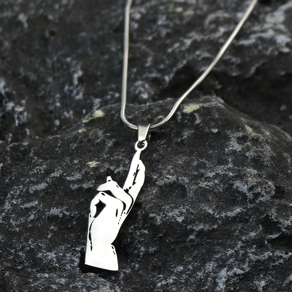 Anime Jujutsu Kaisen Fushiguro Toji Spear Of Tianri Pendant Necklace Cosplay Unisex Fashion Jewelry Fans Gift