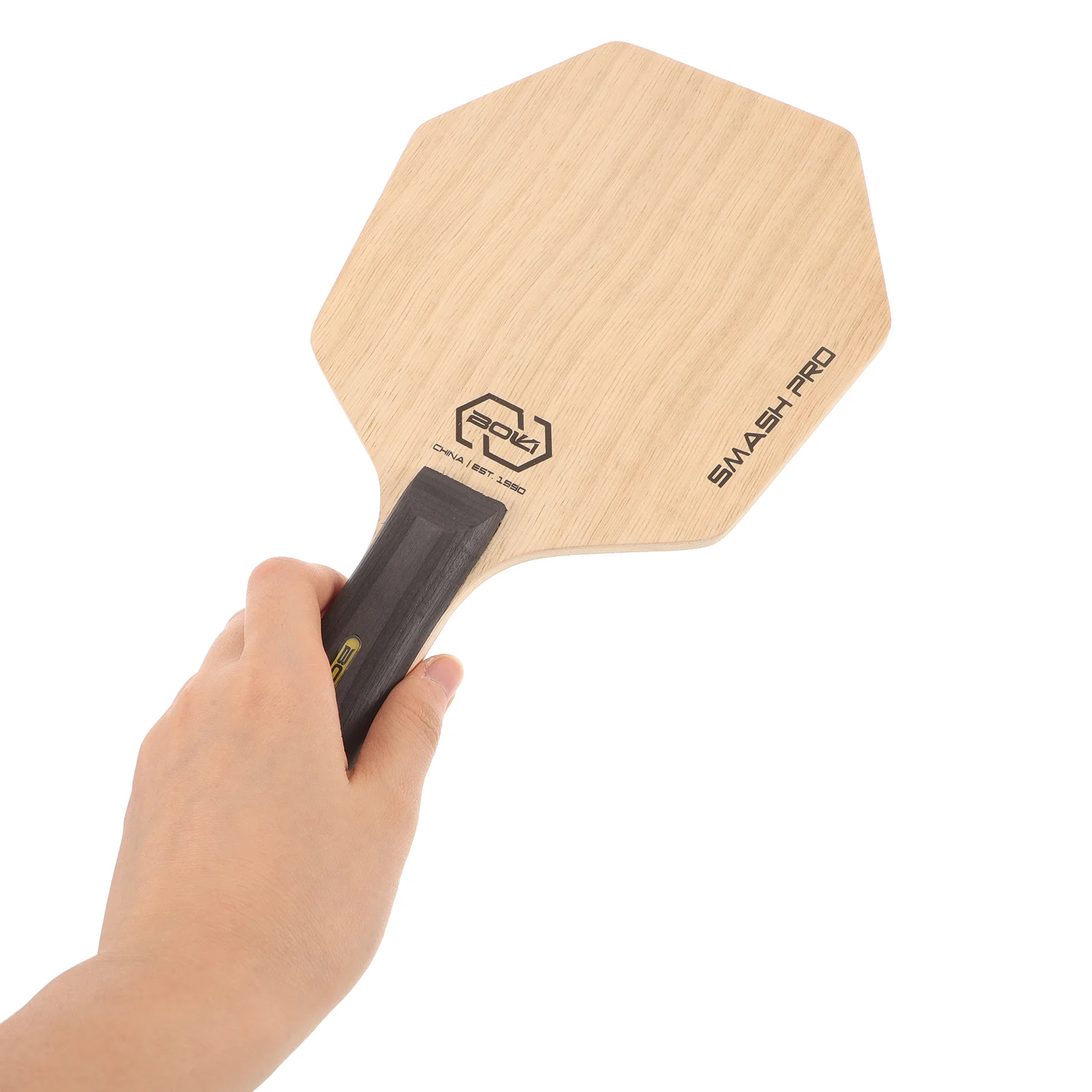 Asztal Tenisz Fűrészlap DIY paddles Fa- Pingpongütő számára Hatszög Rutinos Játékos kültéri racquets Szóköz gyerekeknek toys