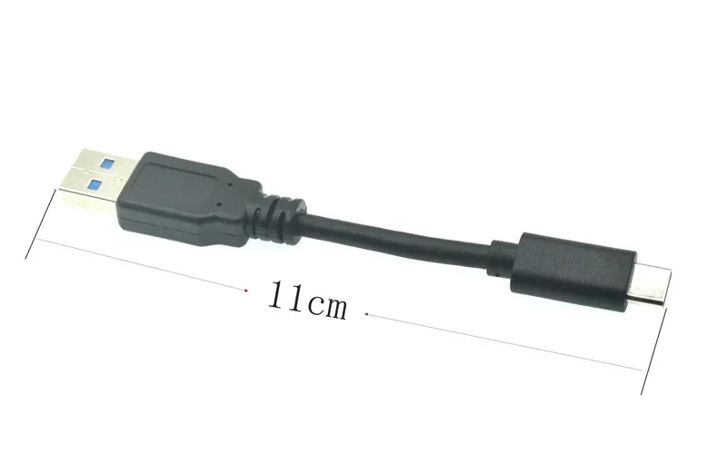 10cm 0.3m 1m 5M 3A 65w USB 3.0 typ C krótki kabel kabel przewód do ładowania danych USBC do tabletu telefon komórkowy napęd dysku aparat