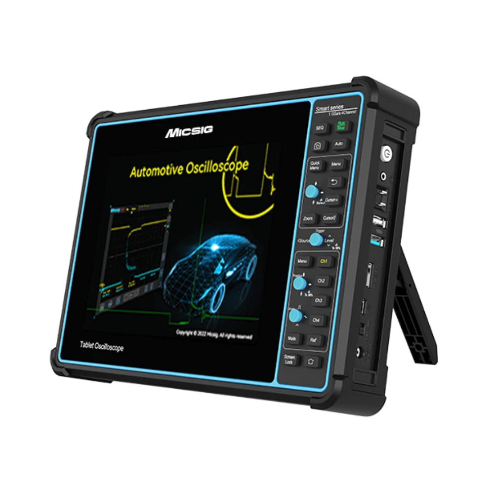 

Digital Tablet Oscilloscope SATO2002 SATO1004 Sampling Rate 2GSa/s Memory Depth 220Mpts Analog Channels 2/4