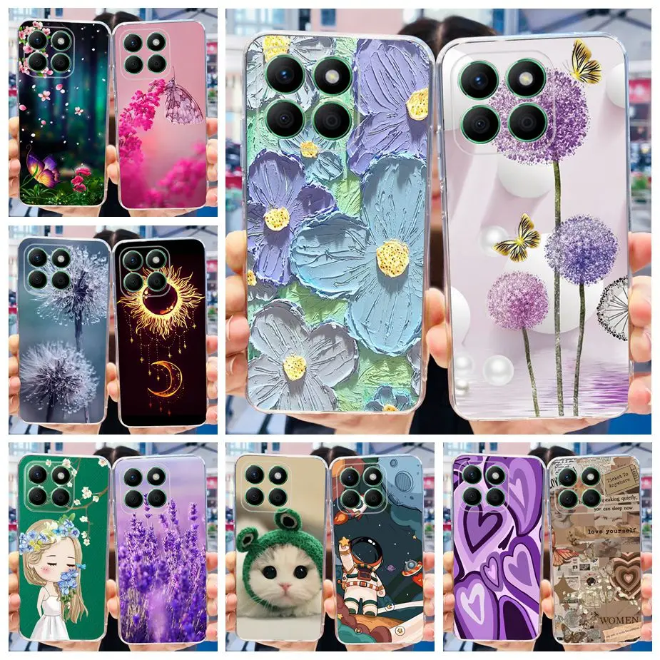 For Honor X8b Case 2023 New Fashion Painted Cover Soft Silicone Phone Case For Honor X8b X 8b HonorX8b LLY-LX1 Back Cover Bumper