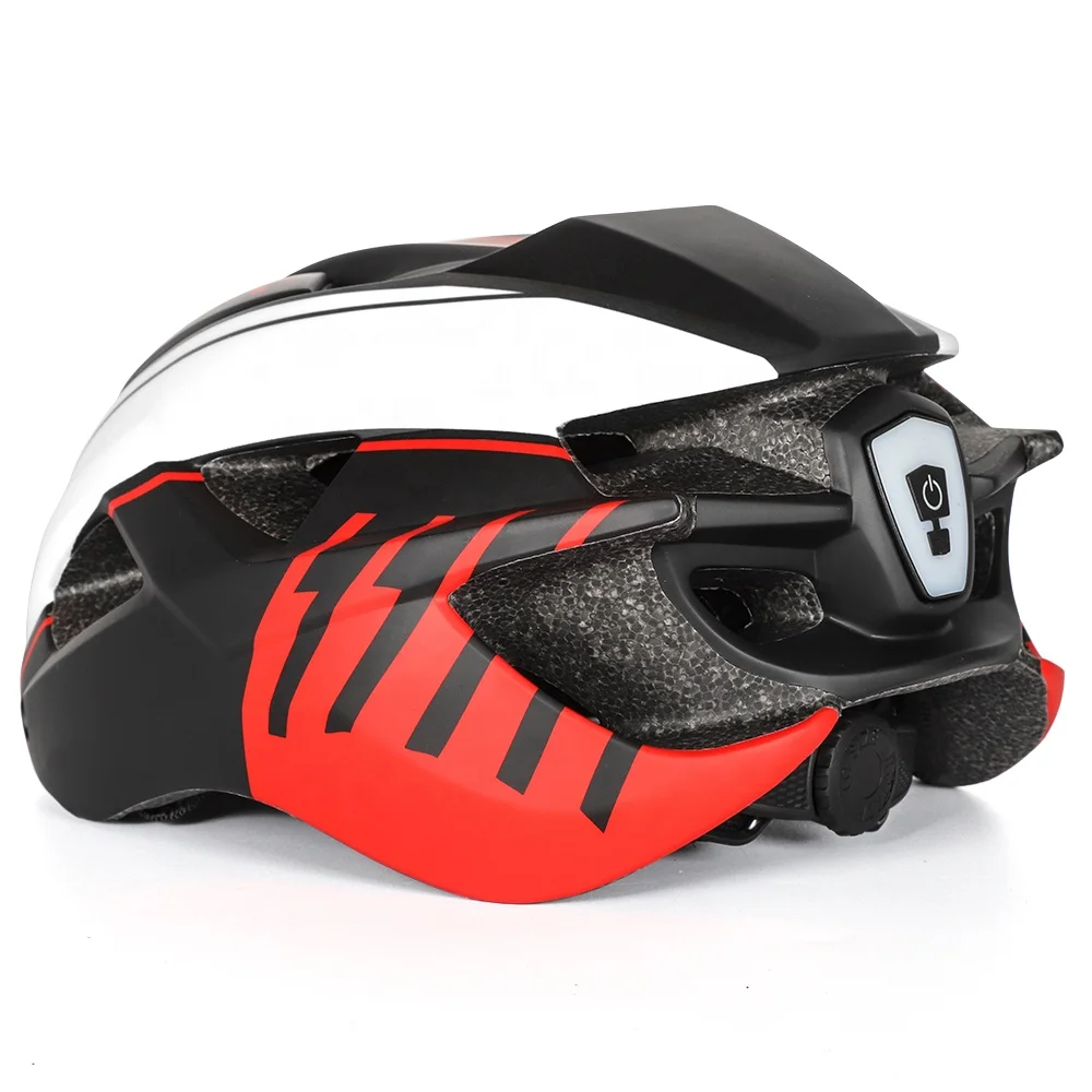 Smart Bike Helmet with LED Taillight Magnetic Goggles USB Rechargeable MTB Road Bicycle Helmet Casco Bicicleta