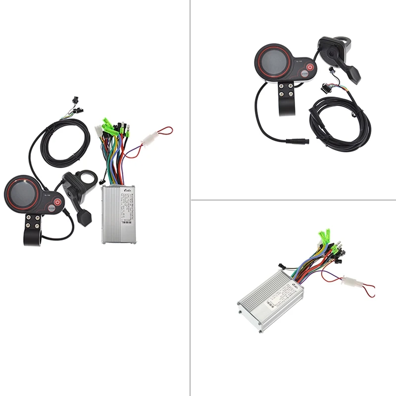 

Контроллер двигателя электрического скутера Интеллектуальный контроллер бесщеточного двигателя + дисплей инструмента для 10-дюймового скутера