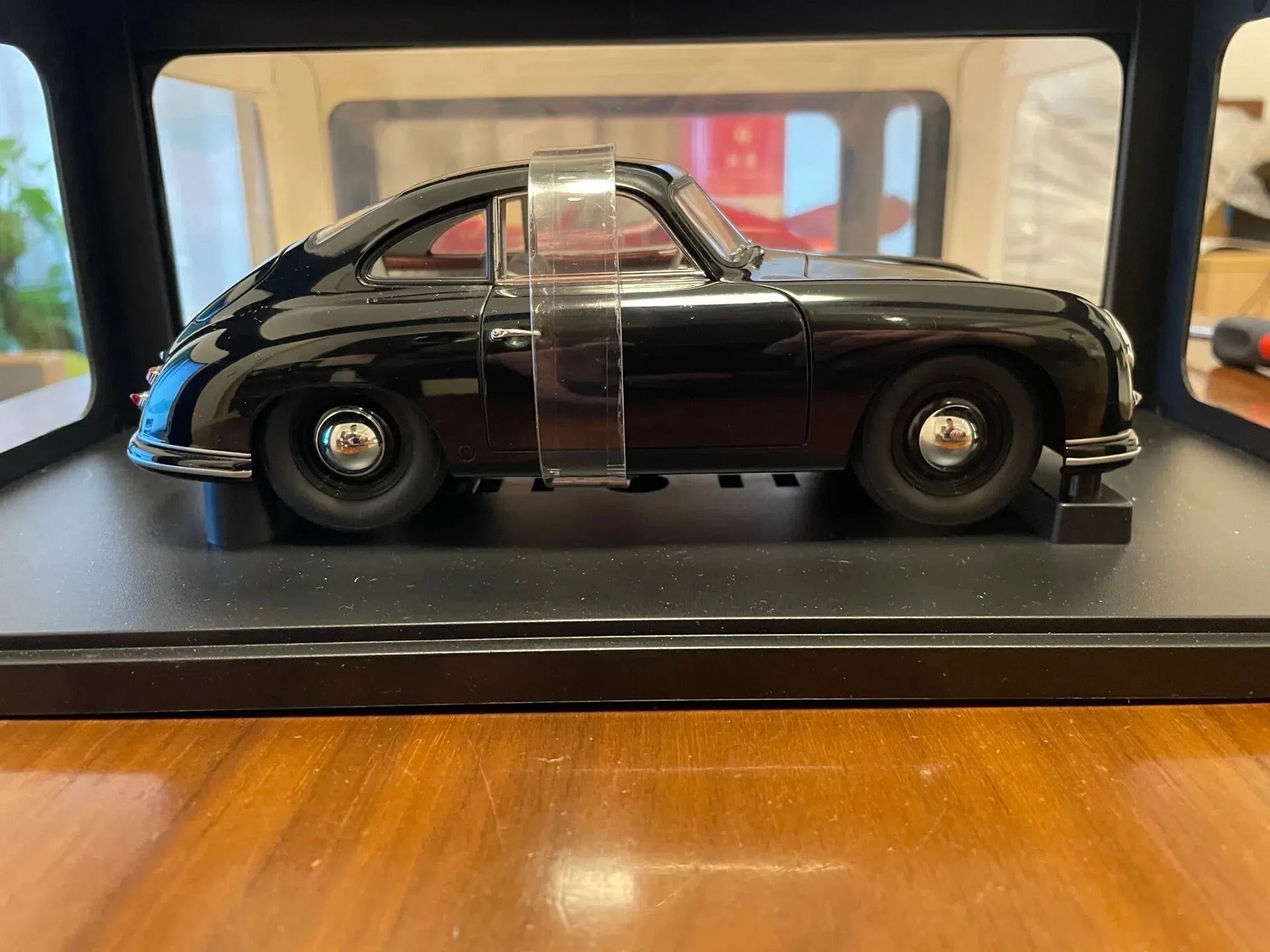 Autoart 1:18 356 simulazione nera/argento edizione limitata tutto aperto in lega di metallo statico modello di auto giocattolo regalo