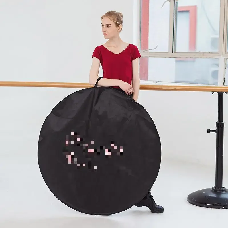Ballet Tutu Skirt Bag Non Woven Flexible Ballet Performance Dress Storage Bag Handbag Backpack Ballet Bag For