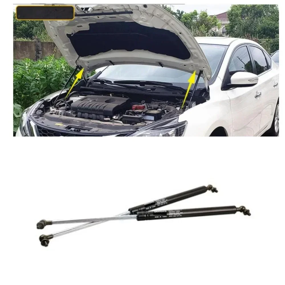 2 Pieces Front Trunk Lift Supports for Lancer CY CZ 5925A042 Tailgate Lift Gas Spring Trunk Lid Support for Evo Rear Shock Strut