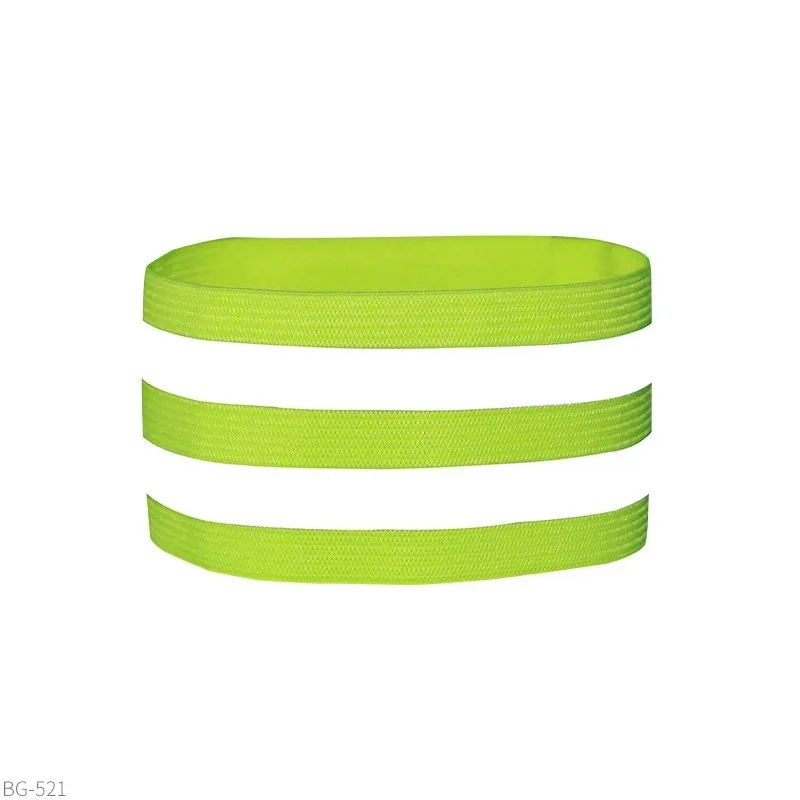 أشرطة ساق عاكسة للدراجة مكونة من قطعتين - أصفاد سراويل الدراجة الجبلية، معدات تحذير السلامة للجري الليلي، ملحقات ركوب الدراجات المقاومة للرياح