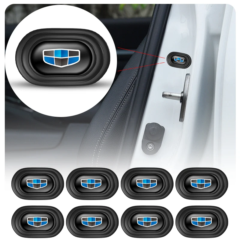 Car Door Auto Trunk Shock Absorber Mats Pads Accessories For Geely Emgrand X7 EC7 Atlas Boyue GC6 Parts LC EC8 Atlas CK2 CK3 GT