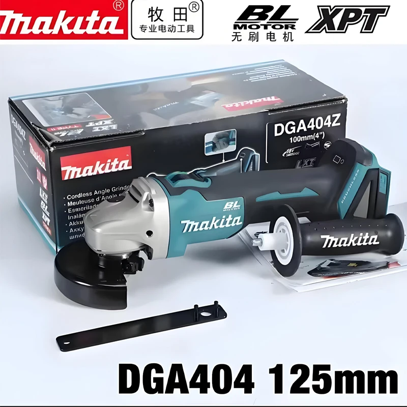 

Cordless Blue Angle Grinder Polishing Machine Drive for Metal Grinding and Polishing Makita Battery 125mm 8500RPM