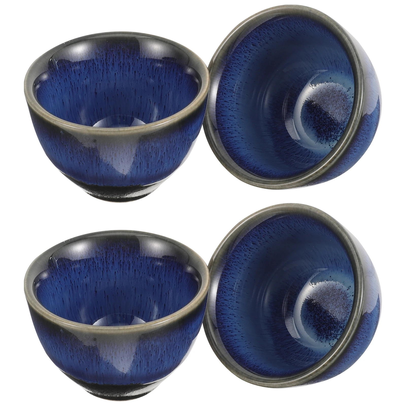 

4Pcs Ceramics Bowl Cup Sake Wine Tea Coffee Water Safe Material Unique Bar Room Design Ceramics Bowl Cup Sake Cups