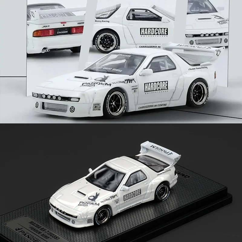 

INNO In Stock 1:64 MAZDA RX7 FC3S PANDEM AERO Widebody Kit Diecast Diorama Car Model Collection Miniature Toys