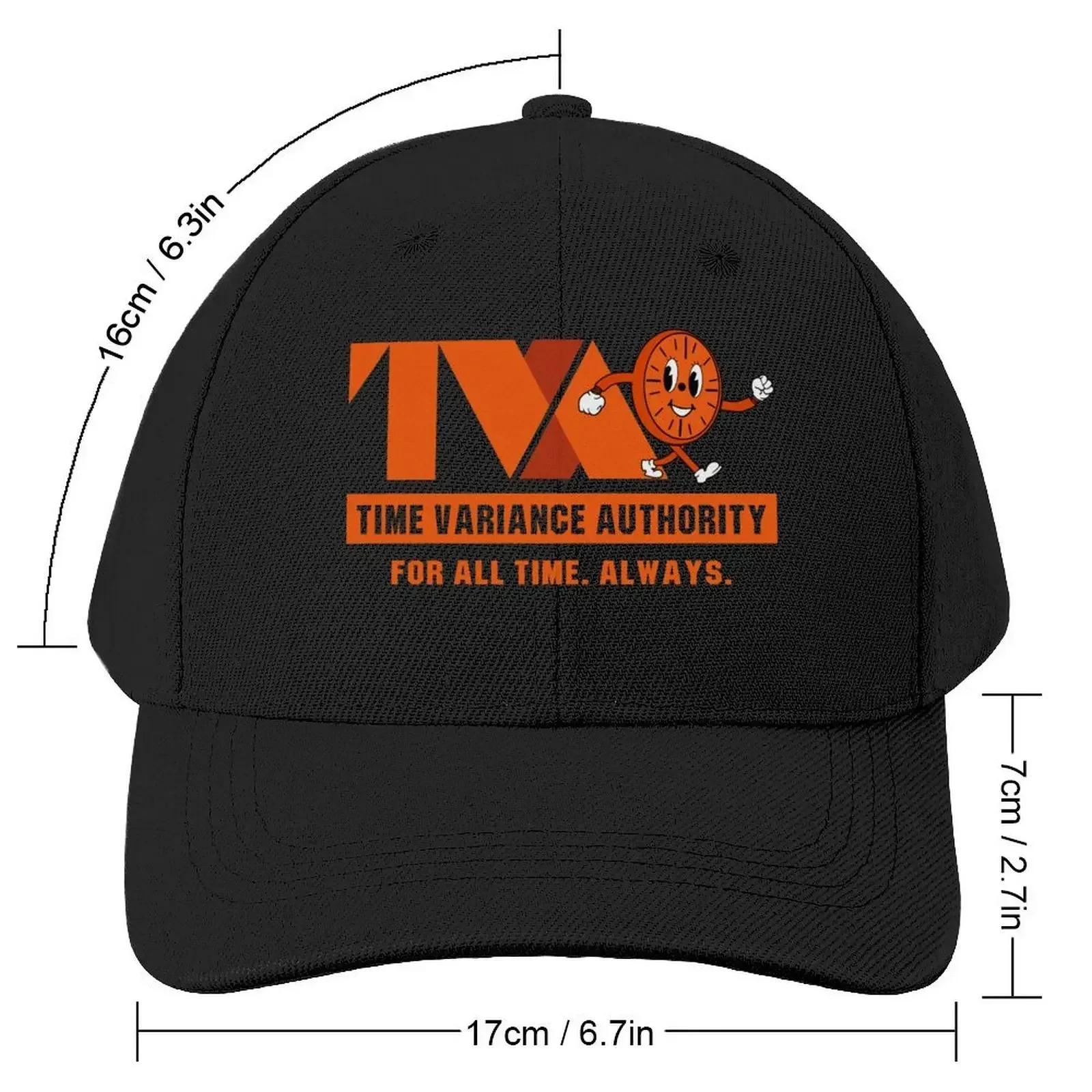 TVA Time Variance Authority Miss Minutes Baseball Cap Horse Hat Rave Golf Wear Men Women's