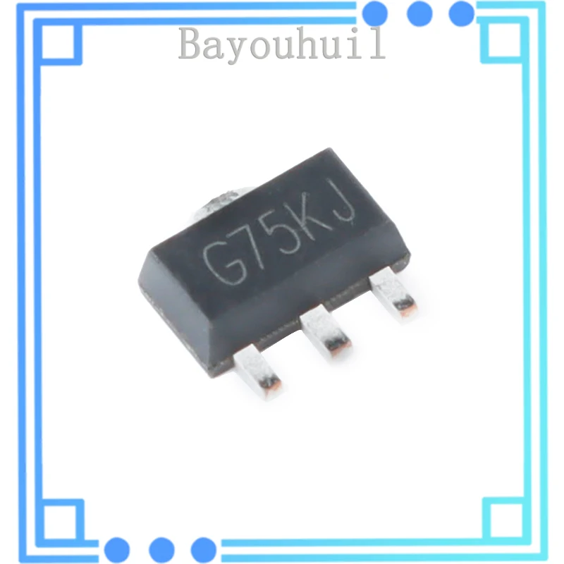 

10PCS Original Authentic SGM2203-3.3YK3LG/TR Screen Printing G75 SOT-89-3 3.3V High Voltage Regulator