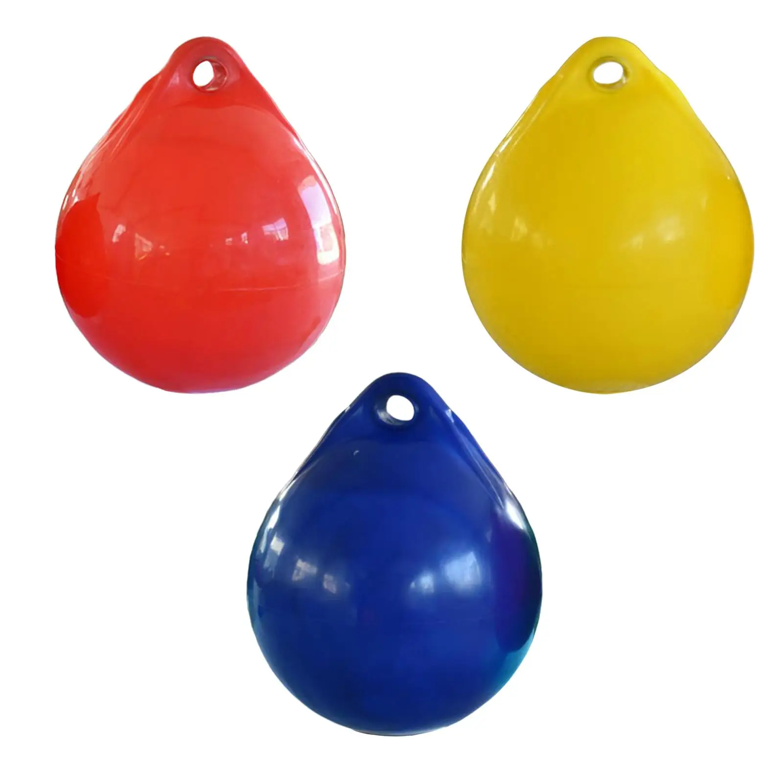 Boat Ball Dock Bumper Round Anchor Buoy Mooring Buoy, Inflatable Vinyl Docking