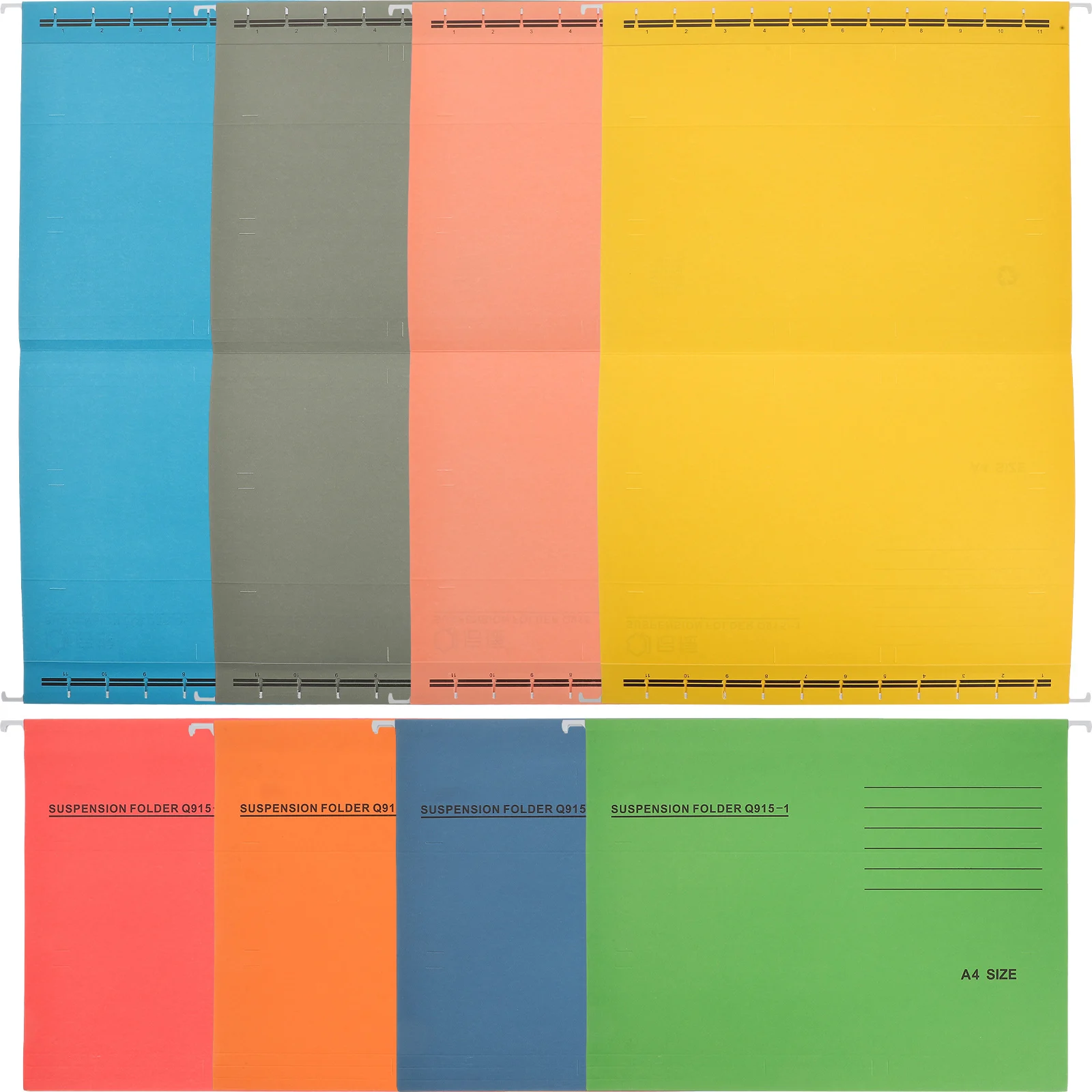 

8 шт., подвесная папка для хранения файлов формата А4, папка для хранения документов для домашнего офиса, подходит для шкафов для документов, держатель для файлов
