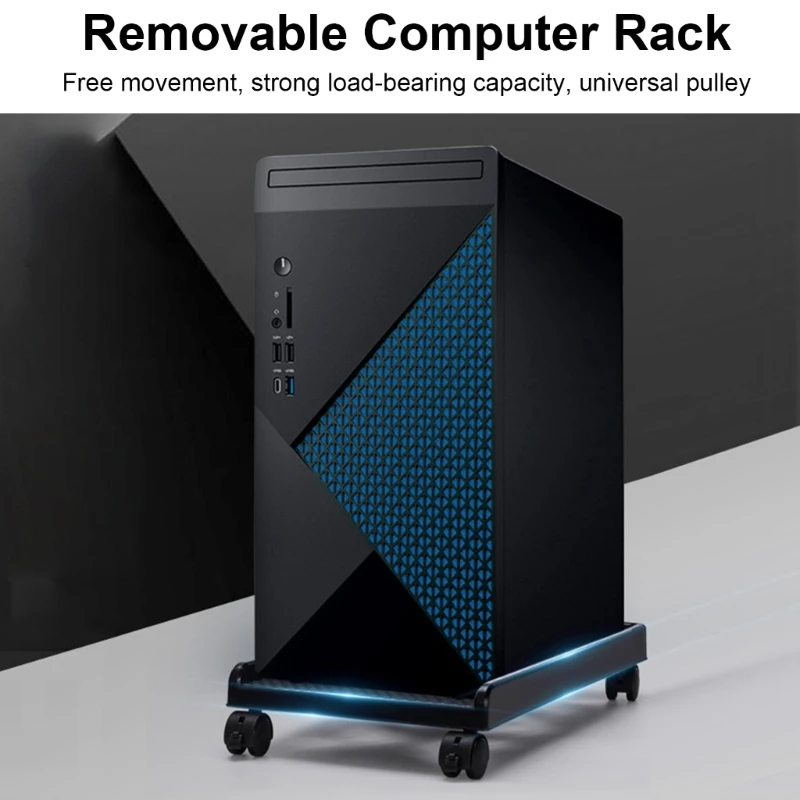 Portable Computer Base with Raised Edges Hollowed out Computer Stand Convenient Dropshipping