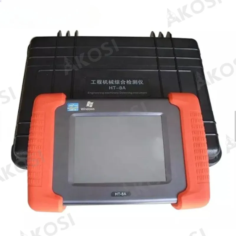 HT-8A For excavator and Construction machine Universal truck Adapter diagnostic Scanner generators vehicles  Scan Tool