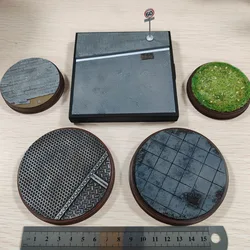 Mini Ruins Highway Lawn Platform Diorama Car Scene Base Miniature Terrain Tiles Model Fit 1:64 1:24 1:43 1:18 1:87 Figures