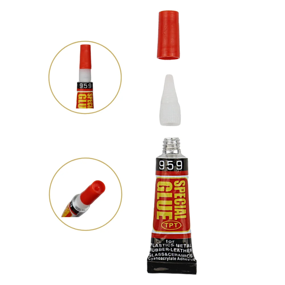 10/20/50pcs Stationery Shop Nail 502 Instant Strong Adhesive Super Universal Shoe Repair Cyanoacrylate Glue 1ml/pc