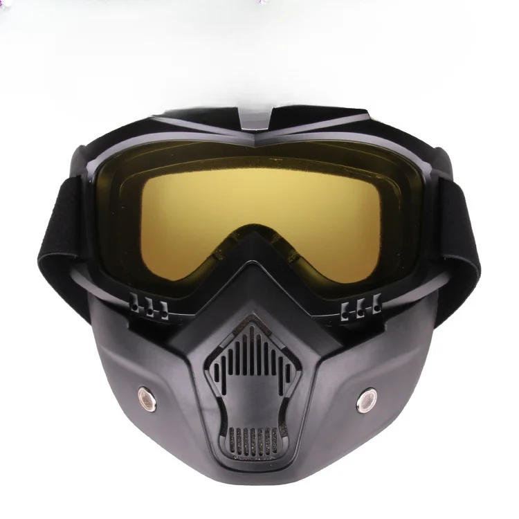 Moto Mountain Off road Track Rider Mask parabrezza occhiali antiappannamento Harley Mask