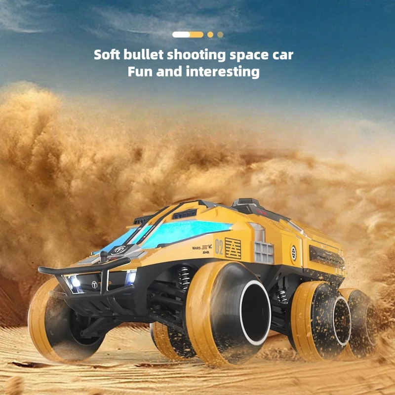 New Mars Exploration Remote Control Car Toy Space Car Climbing Off-Road Vehicle Children's Outdoor Toy Model Remote Control Car