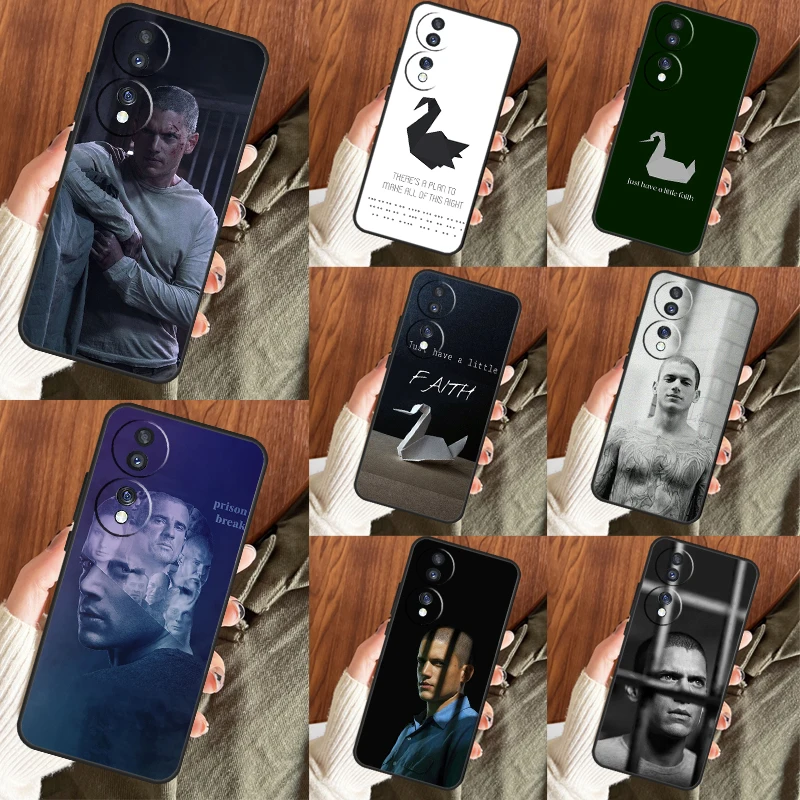 Funda de la serie de TV Prison Break para Huawei Honor 70, 50, X7, X8, X9a, Magic5 Pro, P20, P30, P40 Lite, P Smart, 2021, Nova9