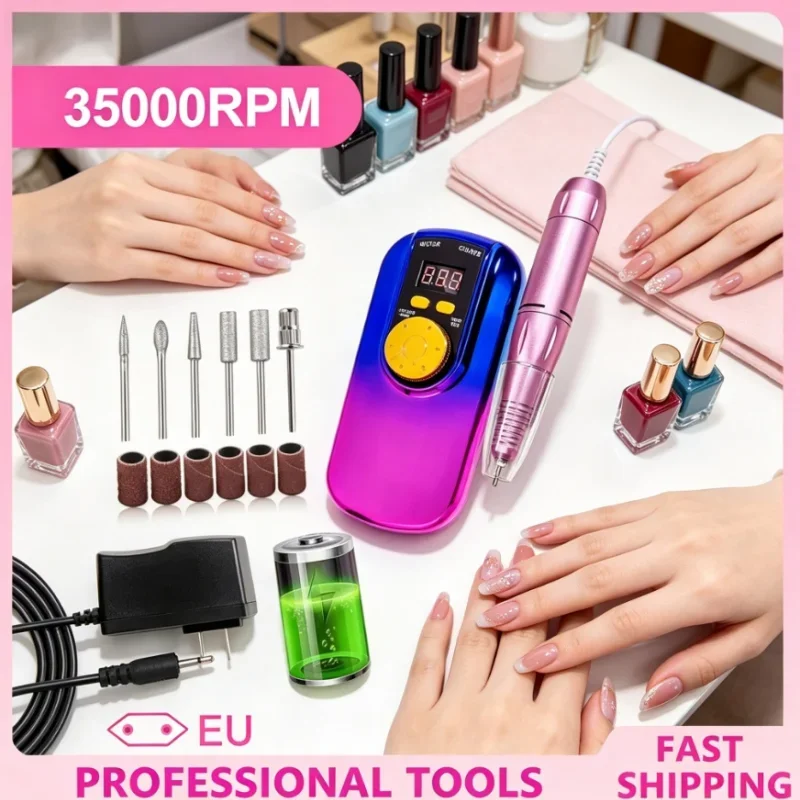 portable-35000rpm-rechargeable-electric-nail-drill-machine-with-lcd-display-for-professional-acrylic-gel-manicure-tools