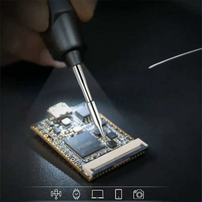 Mini stacja lutownicza DES 68 serii Nano CNC inteligentna elektryczna lutownica USB zasilana regulowana narzędzie do lutowania grzewcza