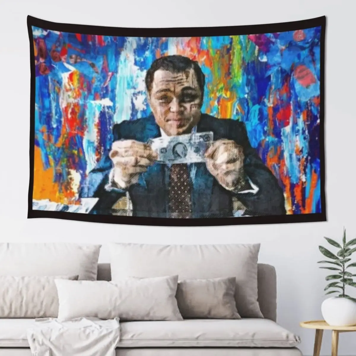 

wall street#wolf of wallstreet- money# wall streetwolf of wallstreet- money Tapestry Wall Deco Tapestry