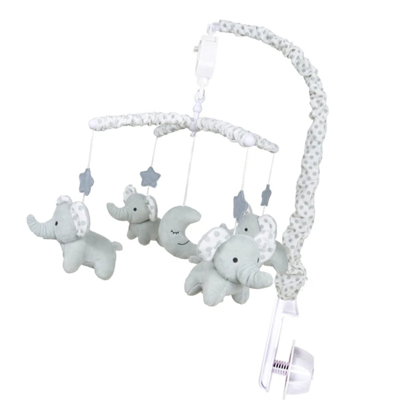 Baby Lullaby Toy Replacement Move Music Box and Frame Arm Bracket Baby Musical Crib Mobile Toy Hanging Toy