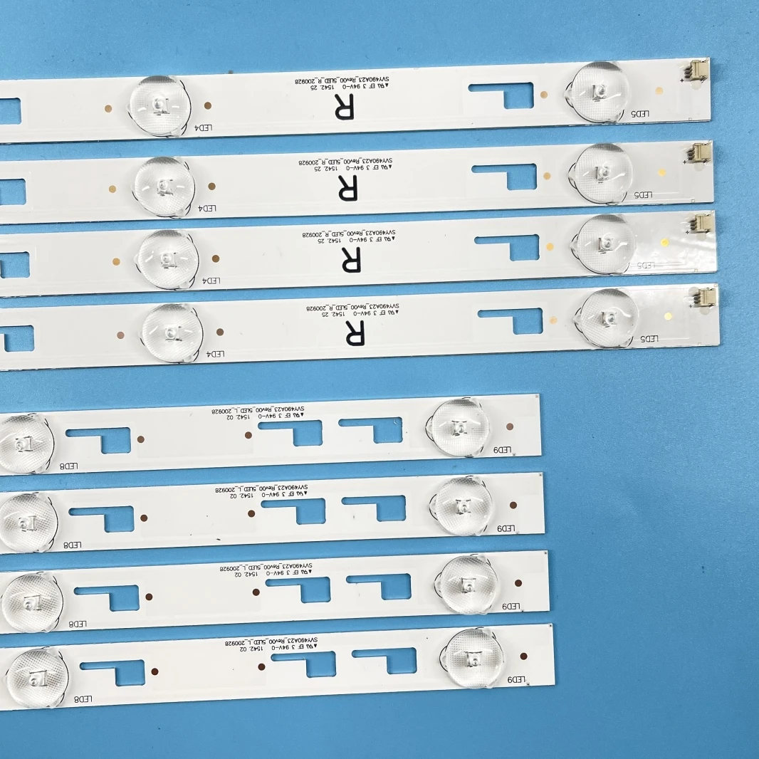 LED Backlight stip for SONY KD-49XD7005 KDL-49X8005C KD-49X8005 KD-49X8005C SYV4942 KD-49X8000C SVY490A23 5LED_R L KD-49X7000D