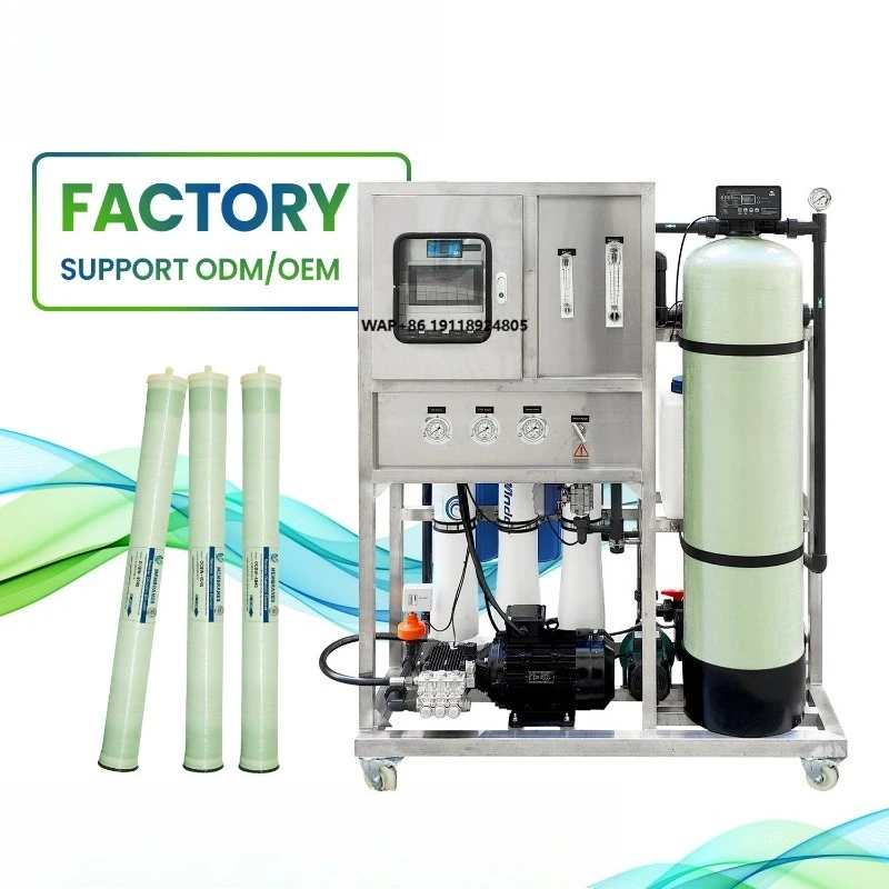 Marine-Grade 220V Seawater Desalination Equipment Automated RO Systems with Pump Core for Boat & Offshore Use