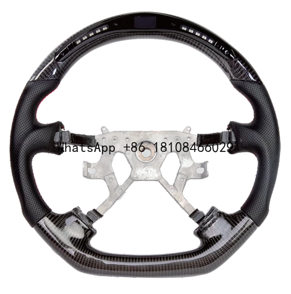 

Nissan LED Smart Steering Wheel for Auto Car Part Sports Style Design with Carbon Material Buy Online