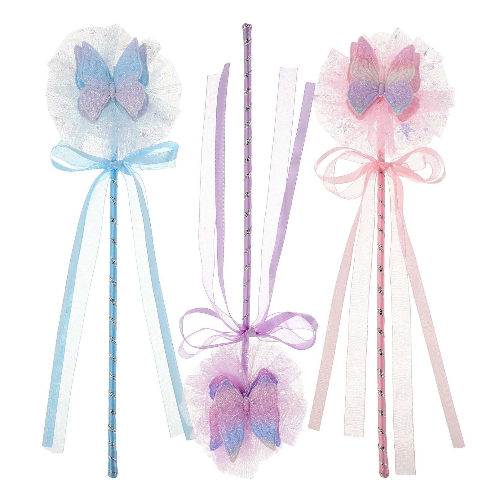 

3 Pcs Fairy Party Decorations Makeup Costume Props Bowknot Child